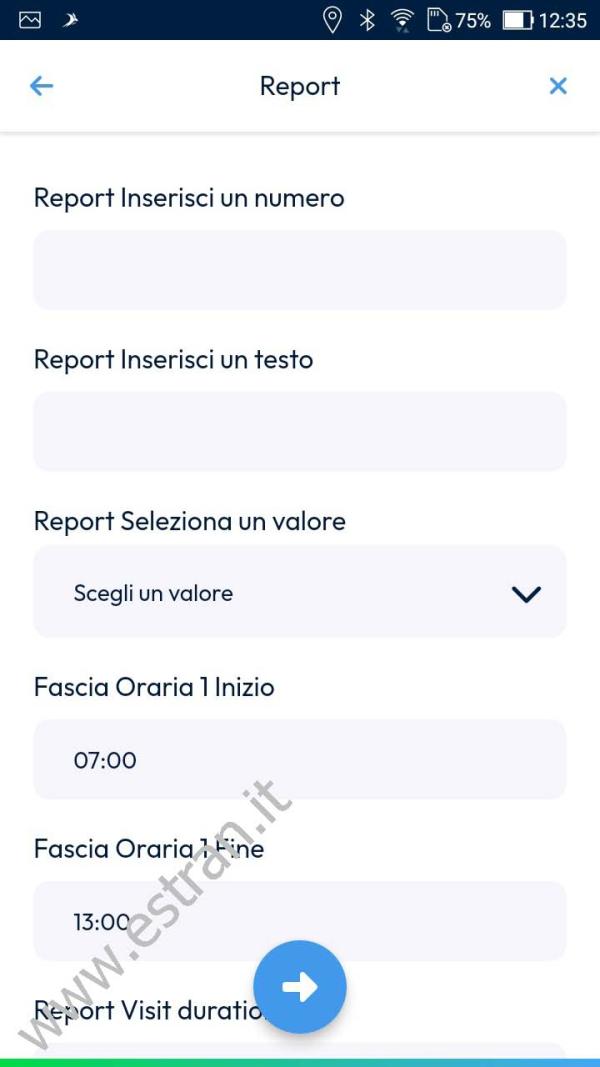 Report intervento